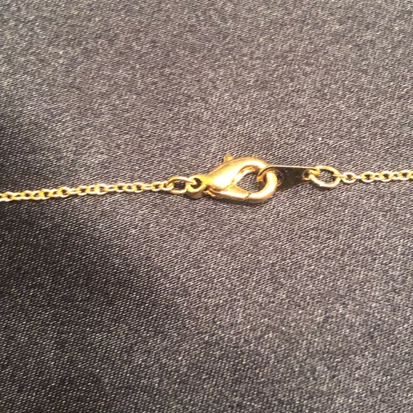 *6 for $10!* Gold Metal Triangle Charm Pearl Turquoise Geometric Aztec Necklace - Picture 8 of 9